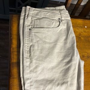 Buffalo David Bitton Ash-x Slim Stretch Khaki Pants Men Size 33x32